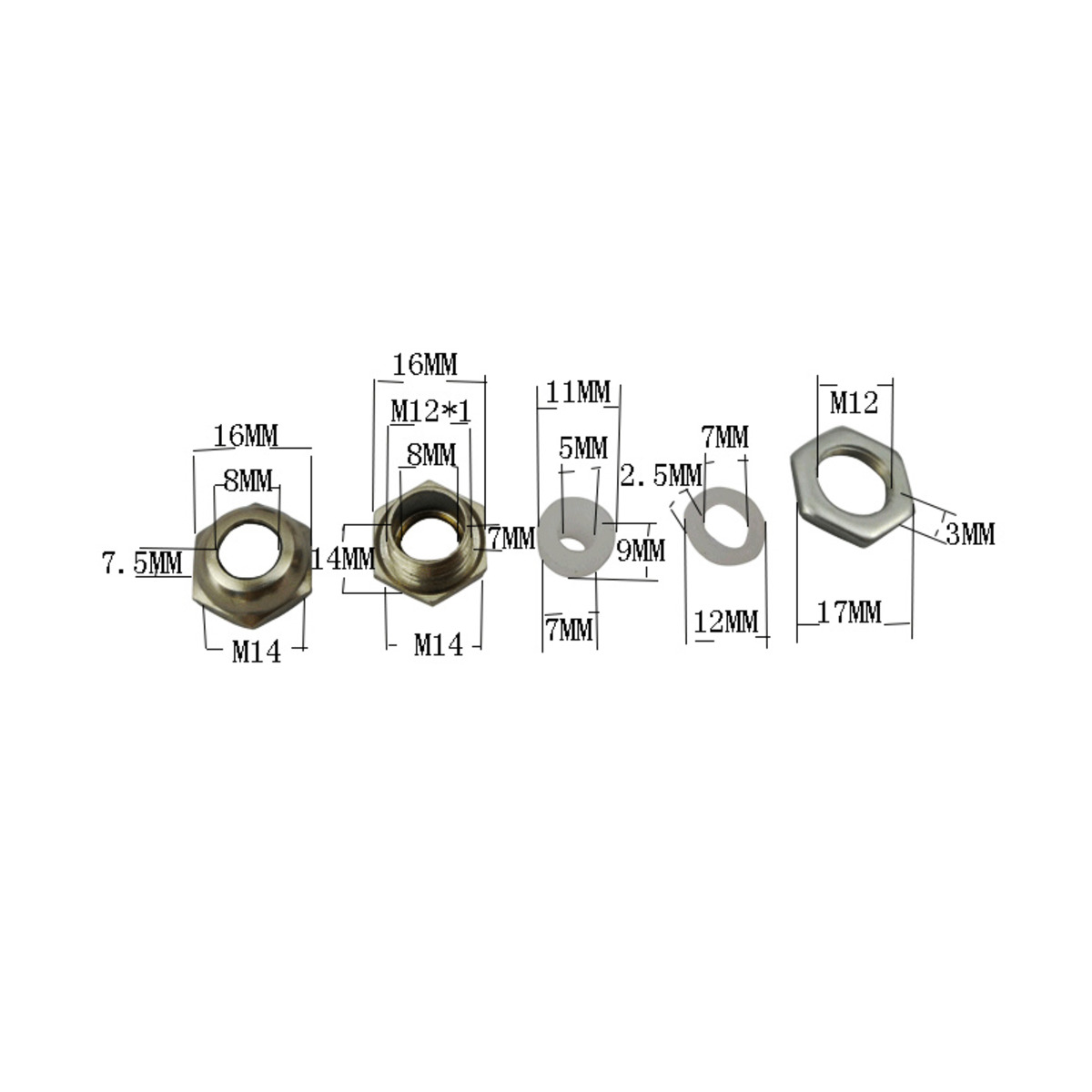 Outdoor Lighting Brass - Verlichtingsbeslag: Zuiver messing waterdichte schroeven Pg7,