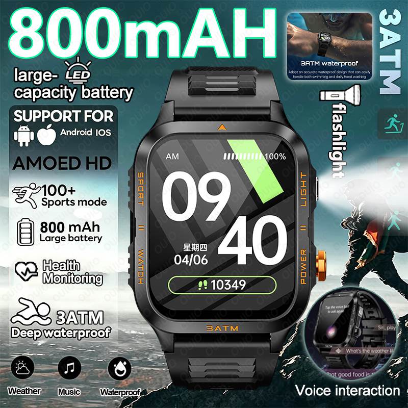 Outdoor Lighting Ip Rating - 2026 Nieuwe Heren Smartwatch 3ATM Outdoor