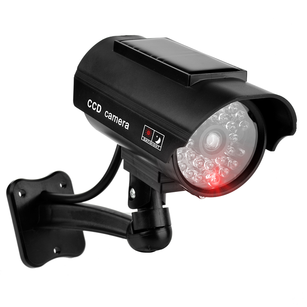 Outdoor Lighting And Camera - Dummy CCTV-camera met knipperend rood LED-licht,