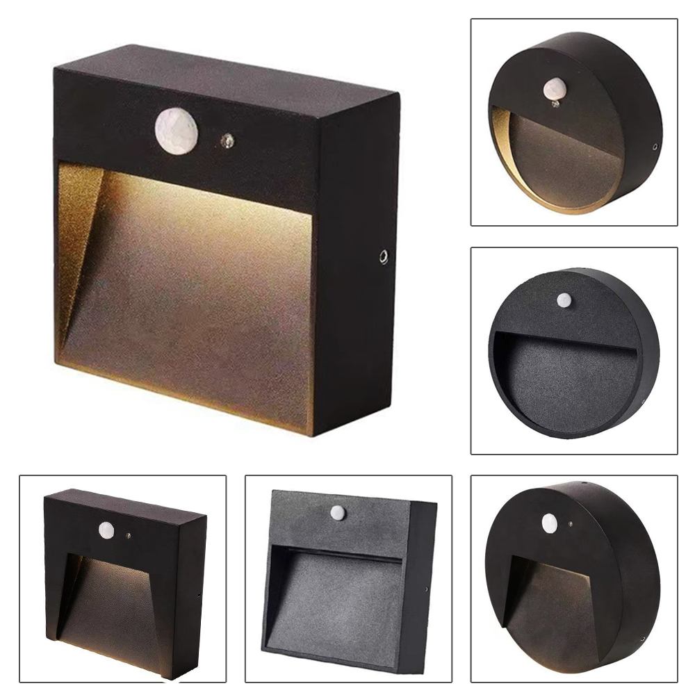 Outdoor Yard Lighting Fixtures - SANDIY Buiten Trap Licht Bewegingssensor Externe