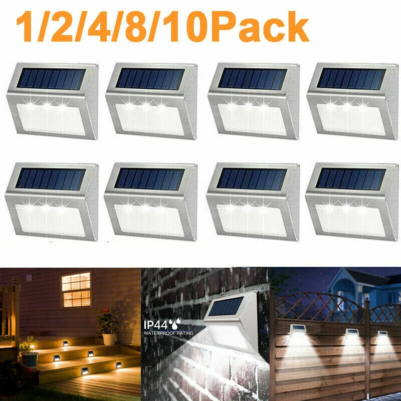 Outdoor Lighting Zigbee - 1-10Pack Solar Dekverlichting Solar Wandlampen voor