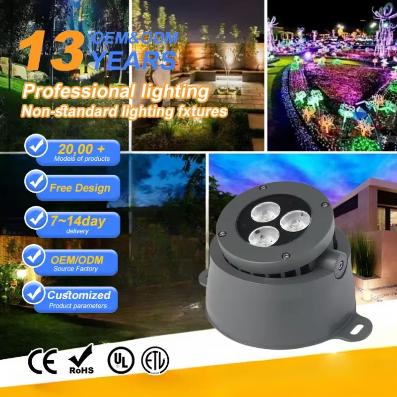 Led Flood Light - Outdoor RGBW COB LED-chip floodlight-projectoren voor