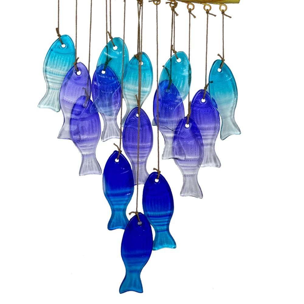 Outdoor Lighting Collections - Ambachtelijke ijzeren kunst windgong hangende prachtige