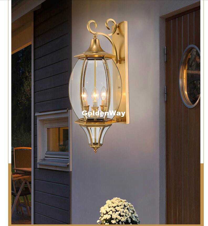 Antiek Messing Wandlamp Buiten - Outdoor Lighting Brass recensie en prijs