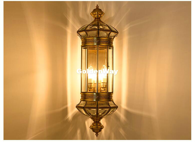 Antiek Messing Wandlamp Buiten - Outdoor Lighting Brass recensie en prijs