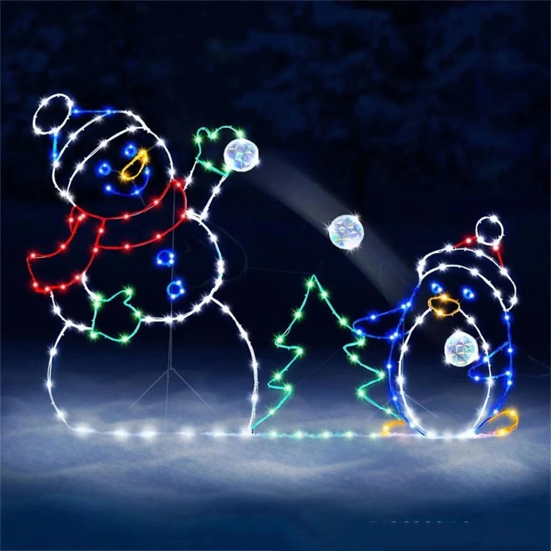 Sneeuwballicht LED-gloeiende s - Outdoor Xmas Lighting Ideas recensie en prijs