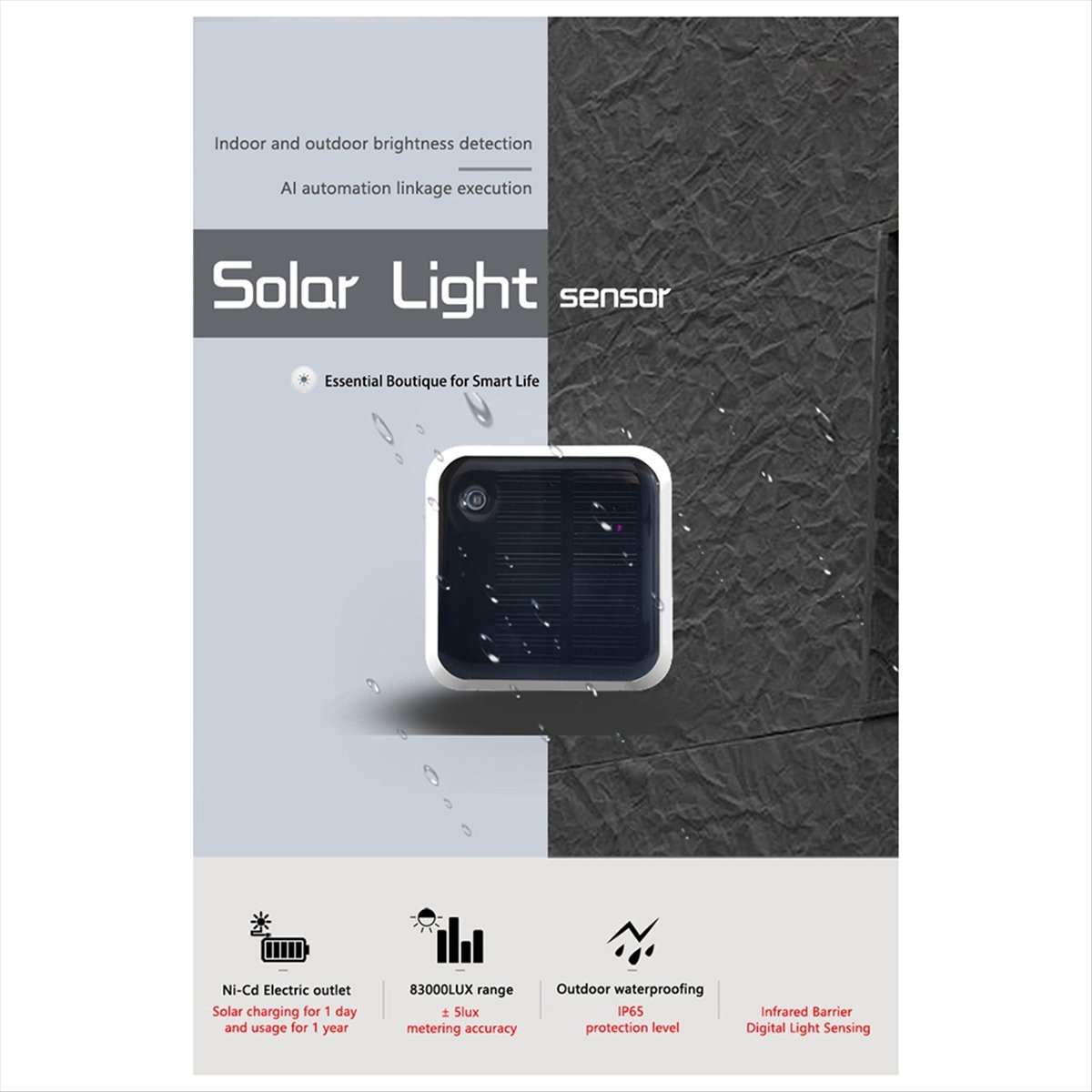 DT75BG Nieuwe Tuya Zigbee Sola - Outdoor Lighting Zigbee recensie en prijs