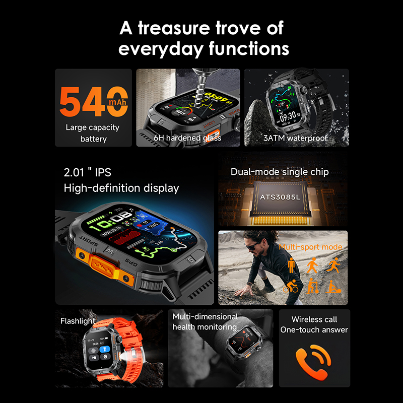 2026 Nieuwe Smartwatch GPS Bew - Outdoor Lighting Ip Rating recensie en prijs