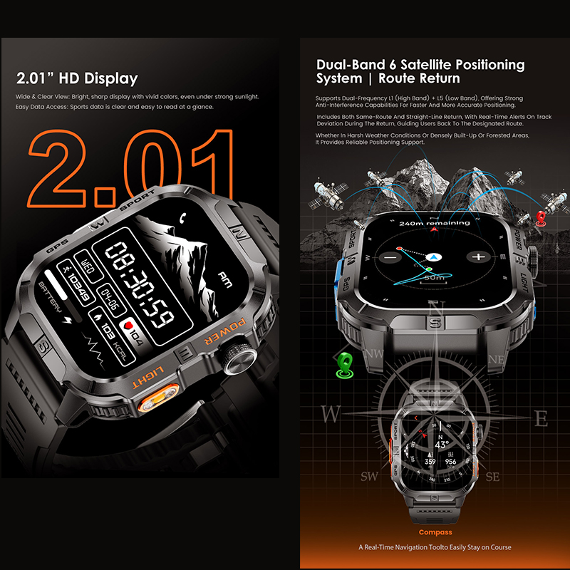 2026 Nieuwe Smartwatch GPS Bew - Outdoor Lighting Ip Rating recensie en prijs