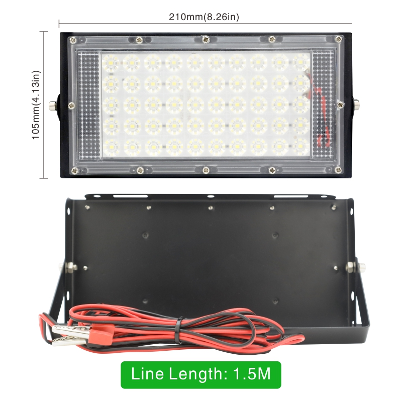 Dc 12V-85V 50W Led Overstromin - Outdoor Lighting Volt recensie en prijs