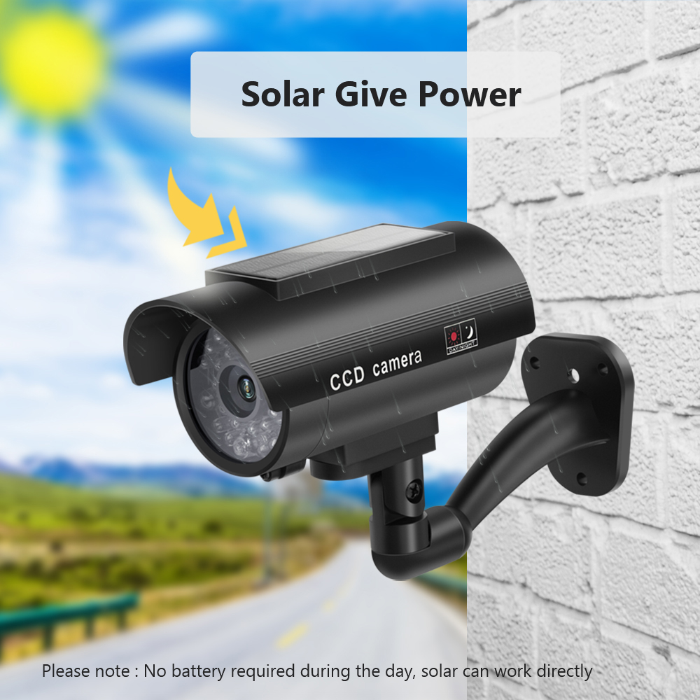 Zonnepaneel Dummy Surveillance - Outdoor Lighting And Camera recensie en prijs