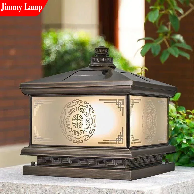 Outdoor Solar Wandlamp Retro C - Outdoor Lighting Brass recensie en prijs
