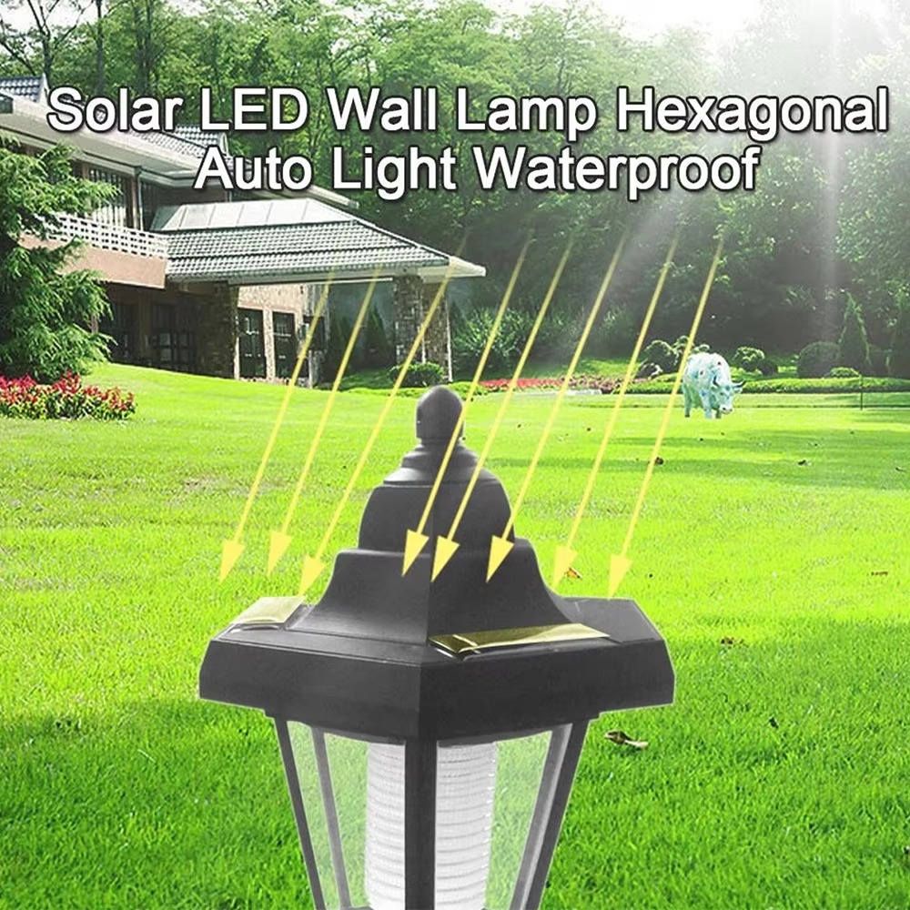 1-2PCS Solar LED-straatverlich - Outdoor Yard Lighting Fixtures recensie en prijs