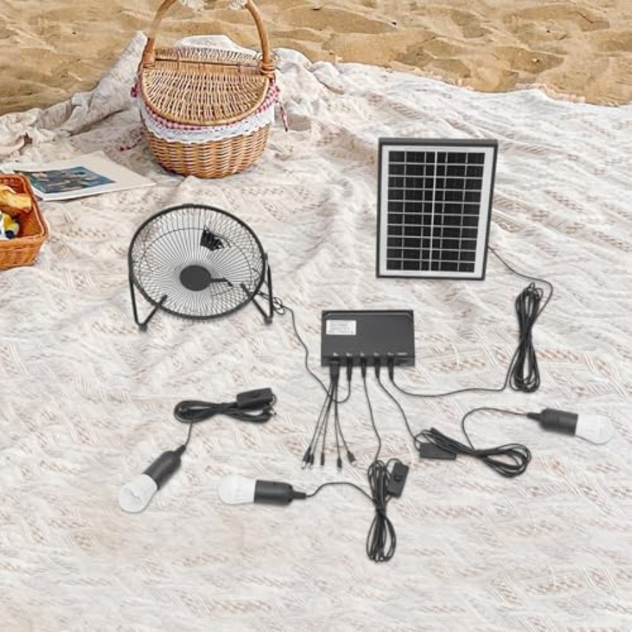 Zonne-plafondventilatorlamp me - Outdoor Lighting Volt recensie en prijs