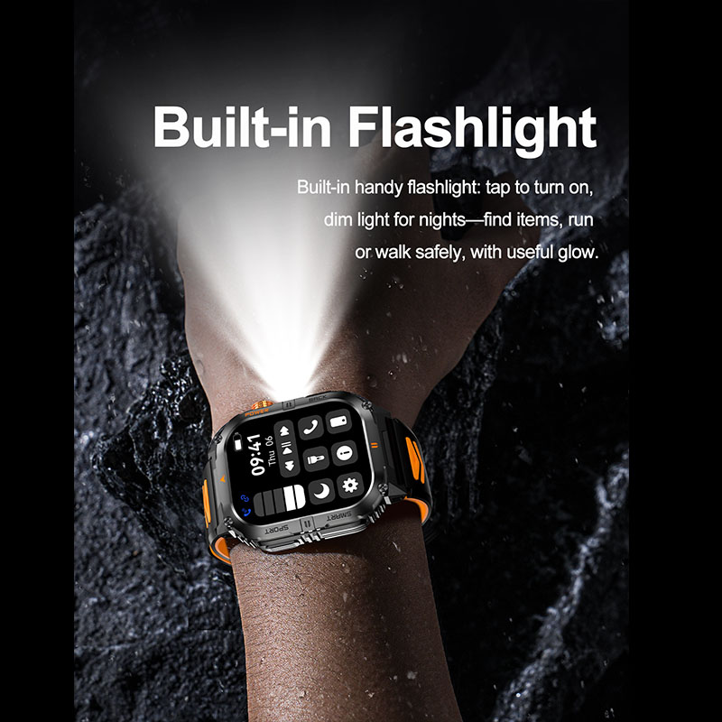 Militaire Smartwatch Buitenspo - Outdoor Lighting Ip Rating recensie en prijs