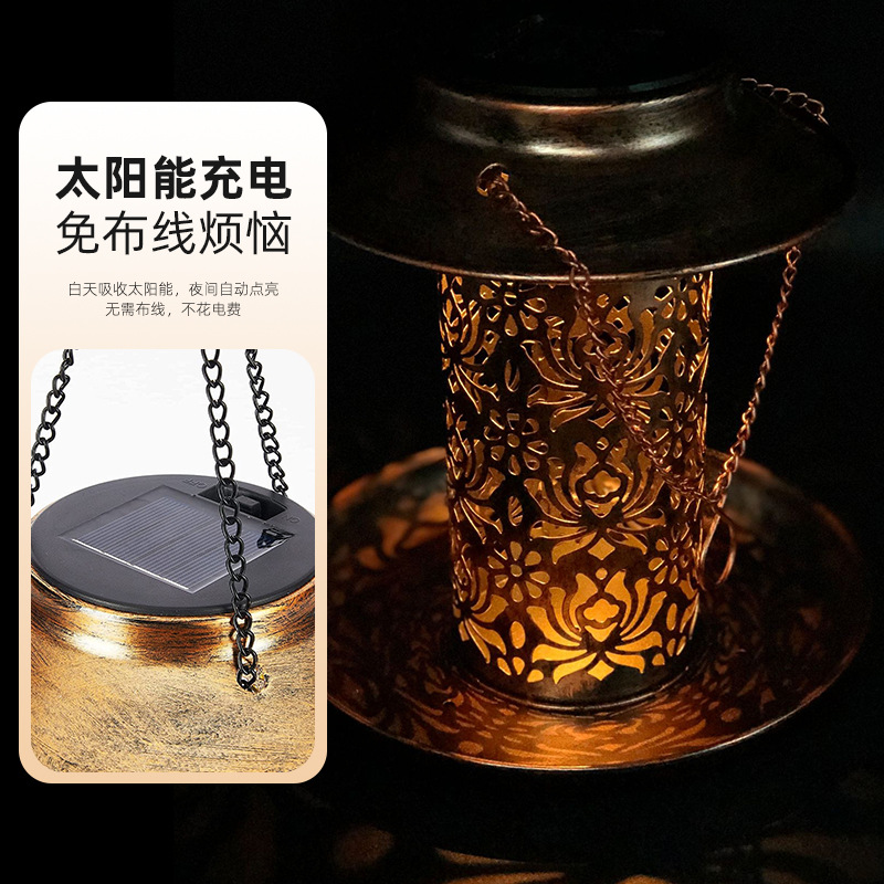 Solar Bird Feeder Metalen hang - Outdoor Lighting Backyard Ideas recensie en prijs