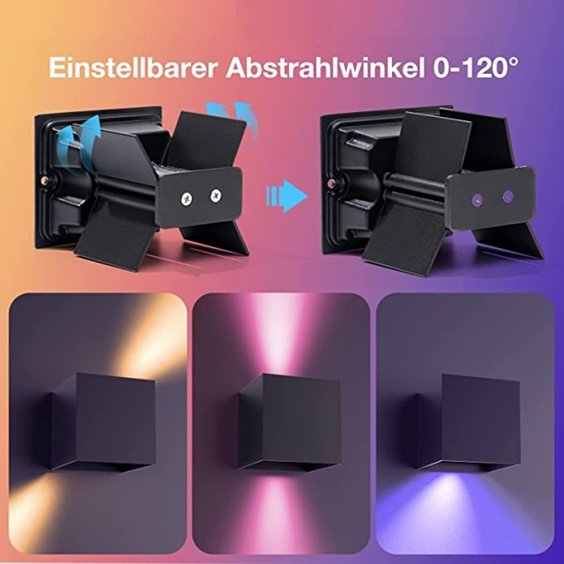 Tuya WIFI Smart RGB LED-wandla - Outdoor Lighting Zigbee recensie en prijs