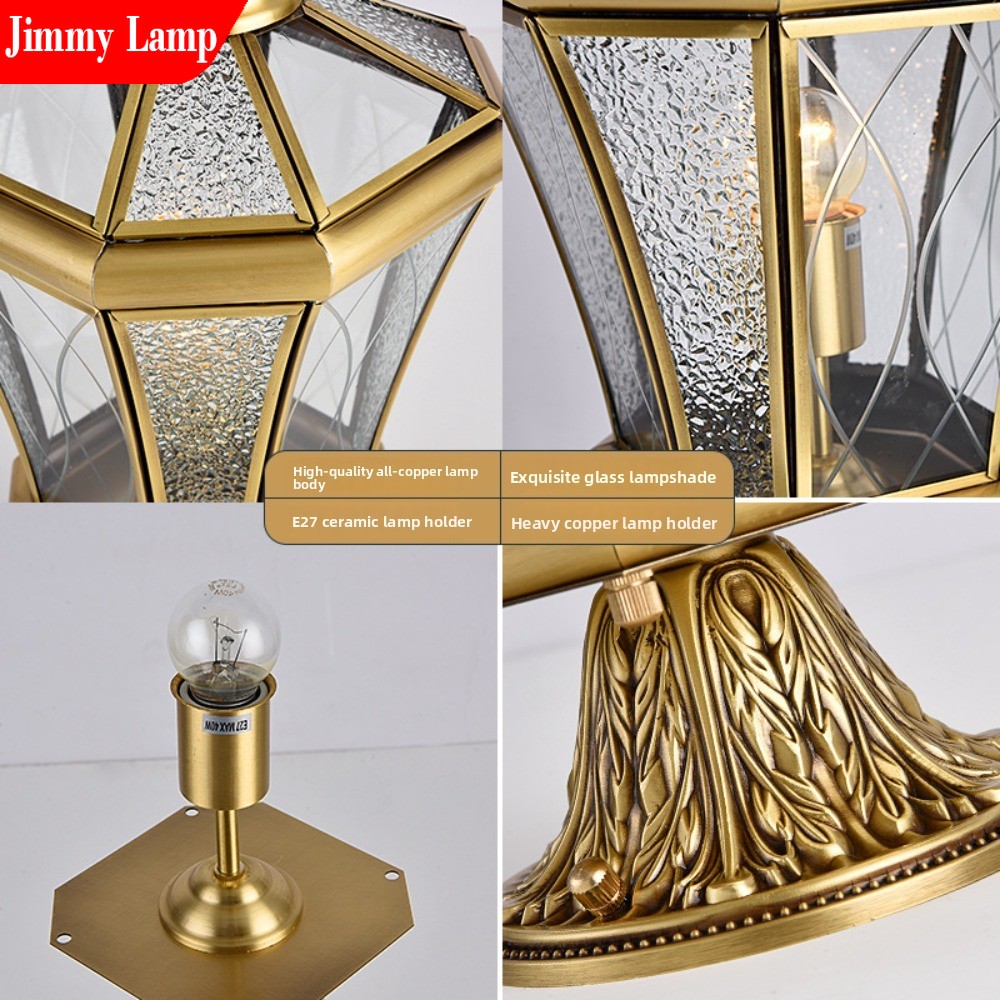 Europese stijl buiten waterdic - Outdoor Lighting Brass recensie en prijs