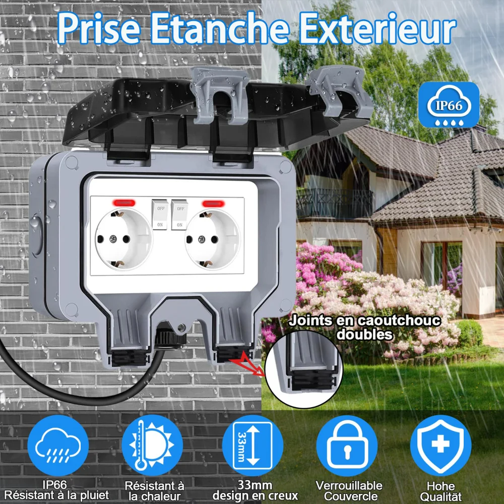 Europese stijl buitenstopconta - Outdoor Lighting Socket recensie en prijs