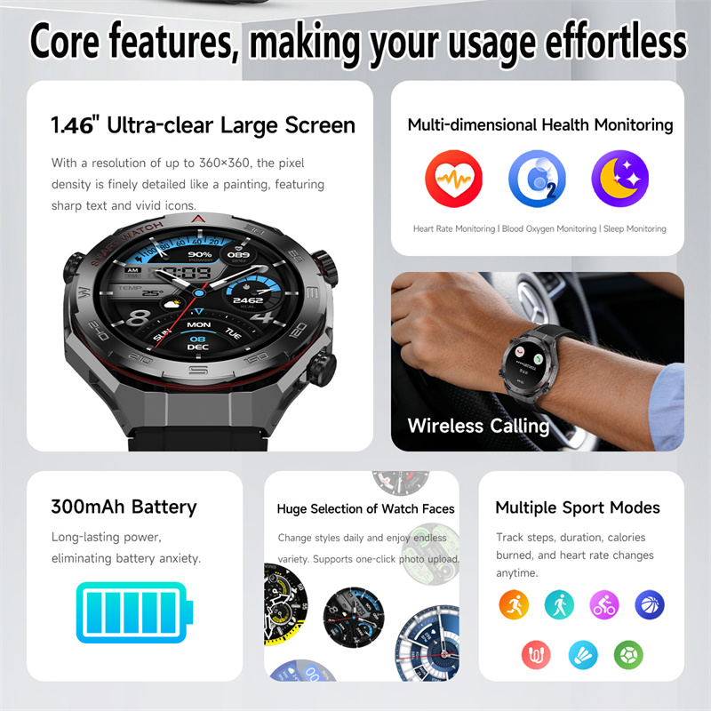 Nieuwe Watch6 UItra GPS Outdoo - Outdoor Lighting Ip Rating recensie en prijs