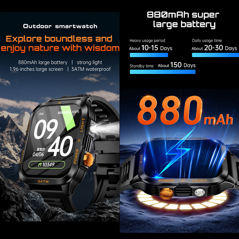 2026 Nieuwe Heren Smartwatch 3 - Outdoor Lighting Ip Rating recensie en prijs