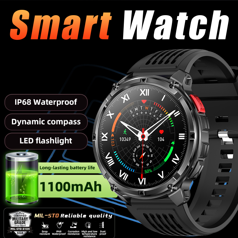 1100mAh batterij Smart Watch K - Outdoor Lighting Ip Rating recensie en prijs