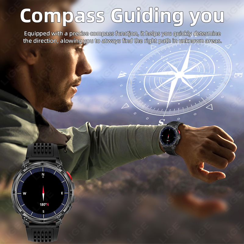 1100mAh batterij Smart Watch K - Outdoor Lighting Ip Rating recensie en prijs