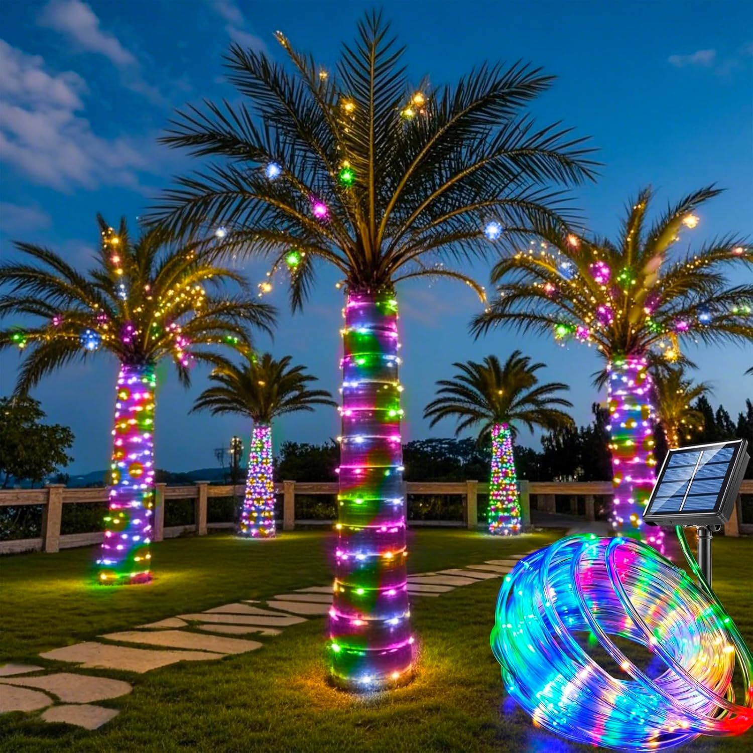 Solar String Lights Tuin Water - Outdoor Lighting Youtube recensie en prijs