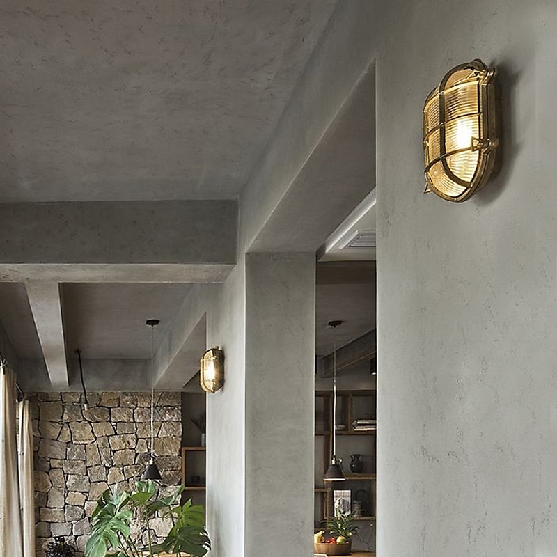 Minimalistische messing glazen - Outdoor Lighting Brass recensie en prijs