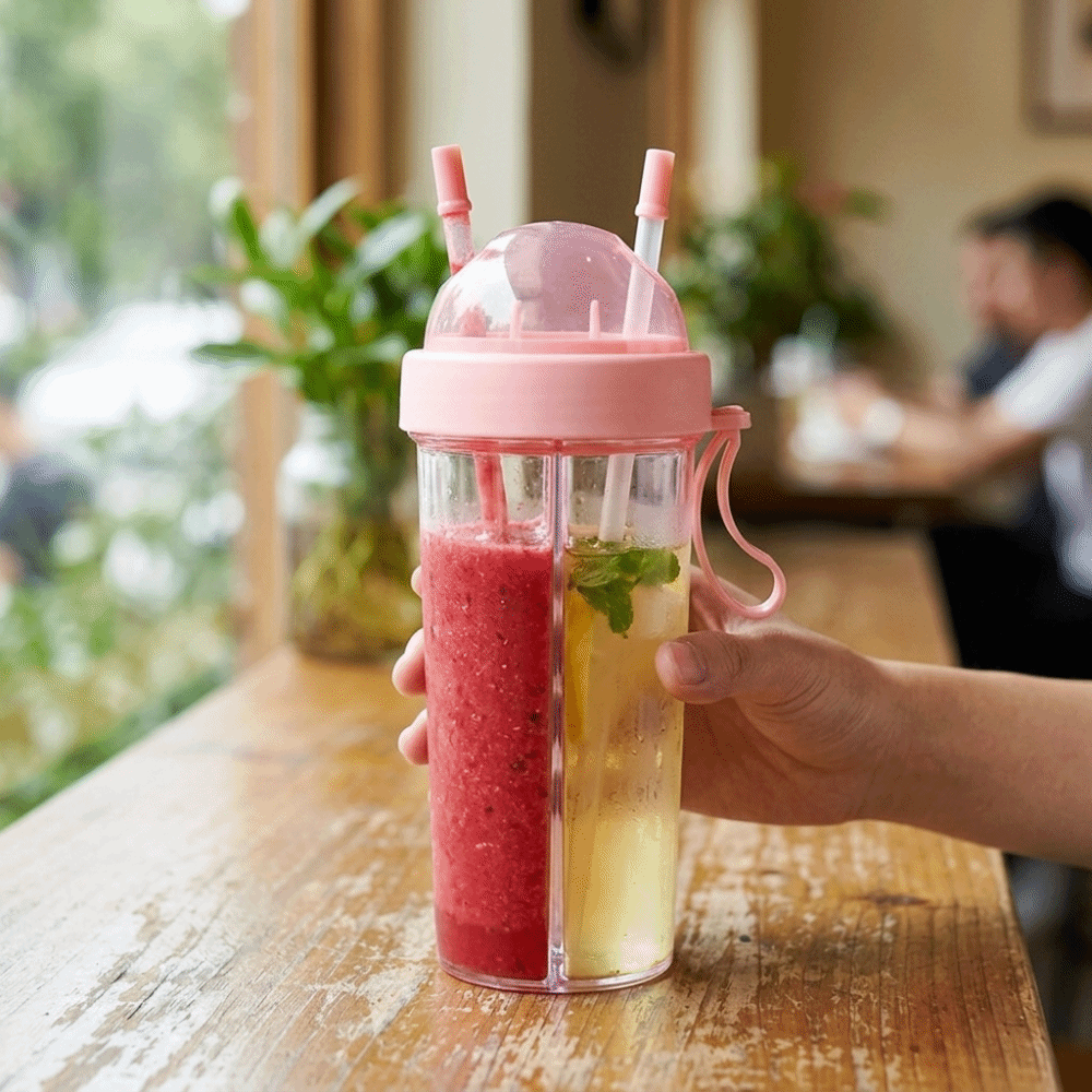 600ML Dubbele Drinkbeker Dubbe - Outdoor Lighting Youtube recensie en prijs