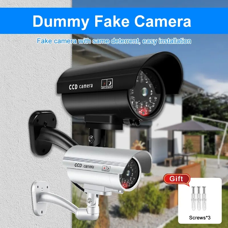 1PC Dummy Beveiligingscamera W - Outdoor Lighting And Camera recensie en prijs