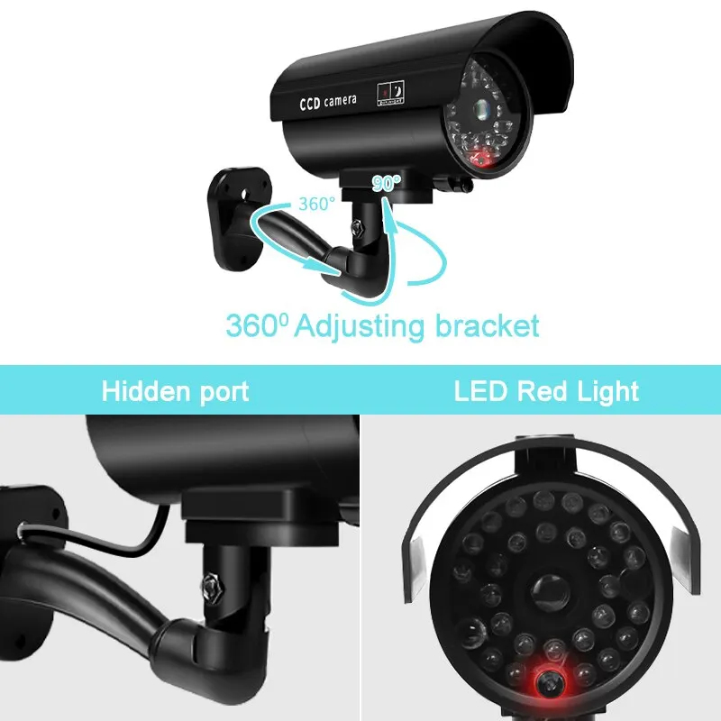 1PC Dummy Beveiligingscamera W - Outdoor Lighting And Camera recensie en prijs