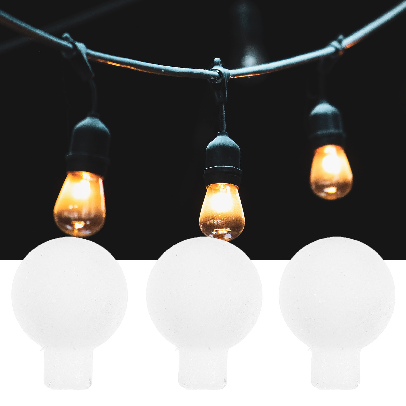 100 stuks mat glazen look lege - Outdoor Lighting Glass Replacement recensie en prijs