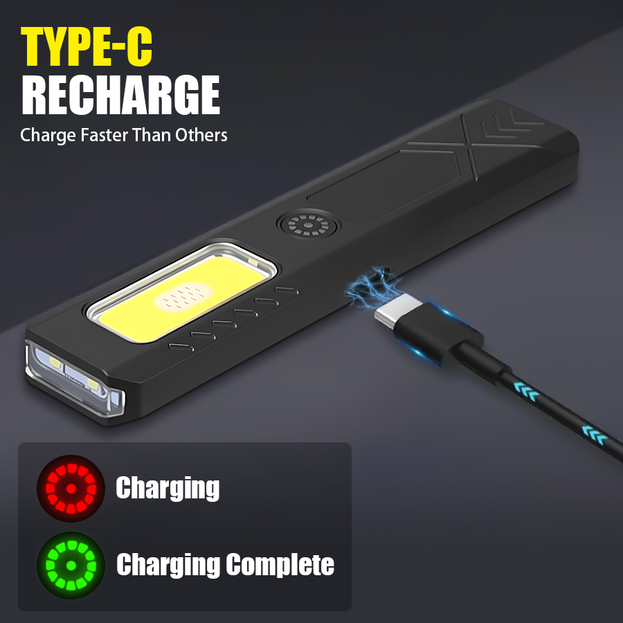 LED-hoedclip zaklamp USB-C opl - Led Flood Light recensie en prijs