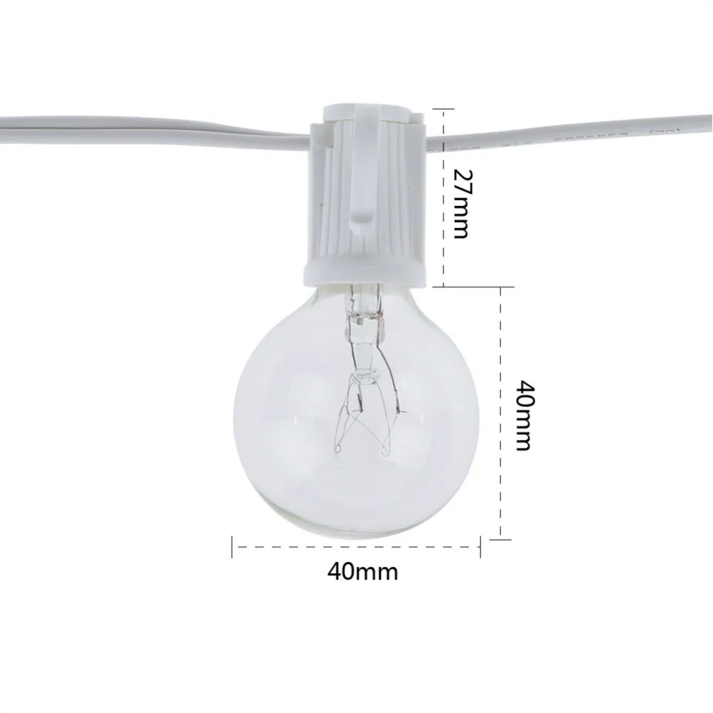 Vintage G40 heldere lampjes li - Outdoor Lighting Socket recensie en prijs