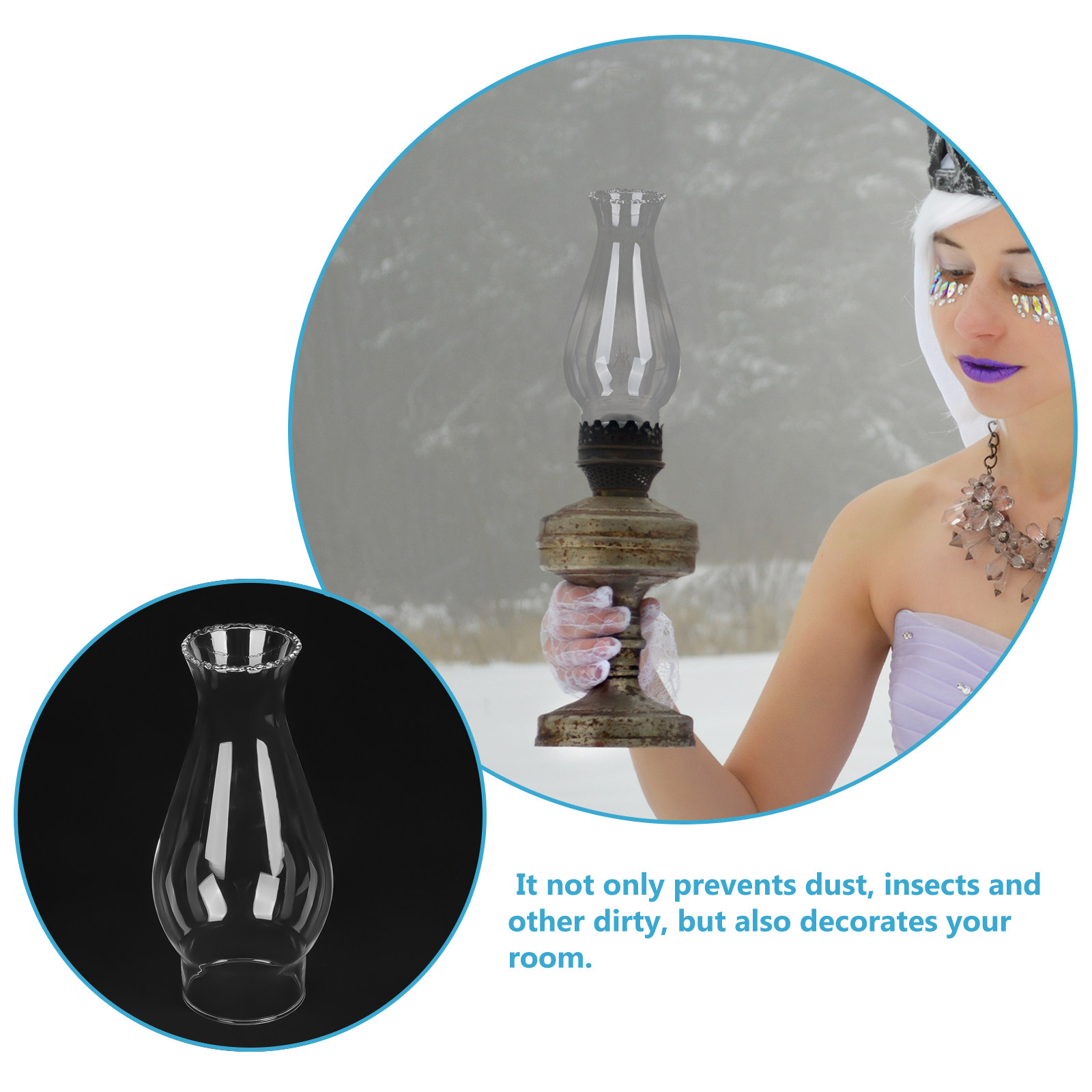 Retro glazen lampenkap, vervan - Outdoor Lighting Glass Replacement recensie en prijs