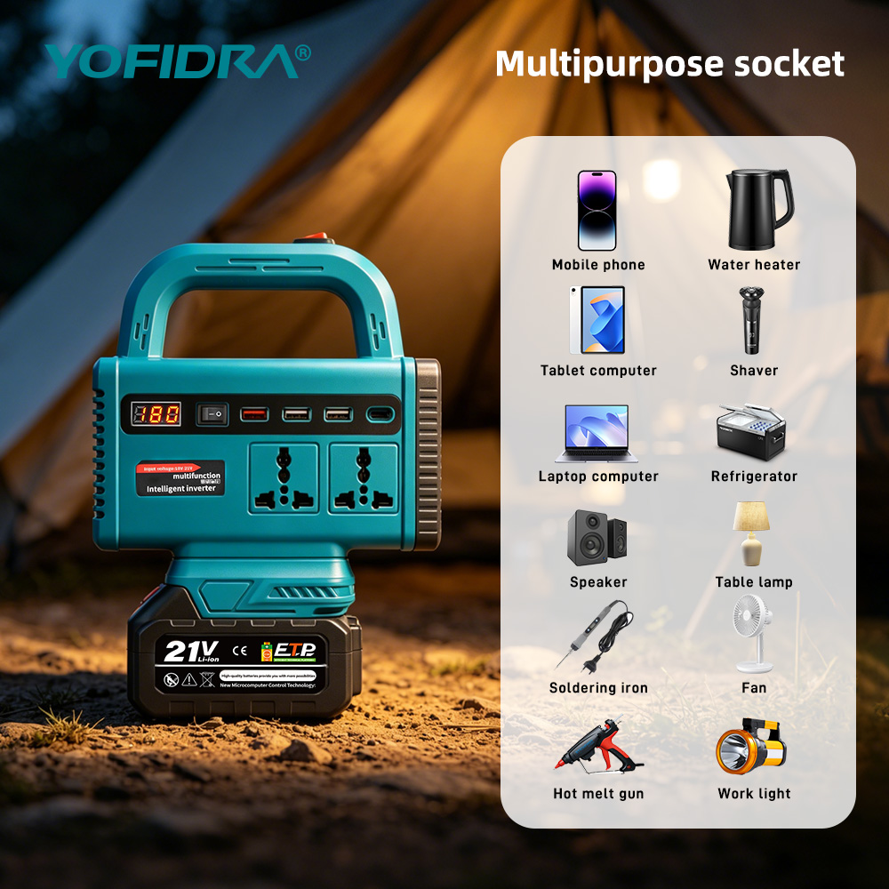 YOFIDRA 220V Draagbare Power I - Outdoor Lighting Socket recensie en prijs