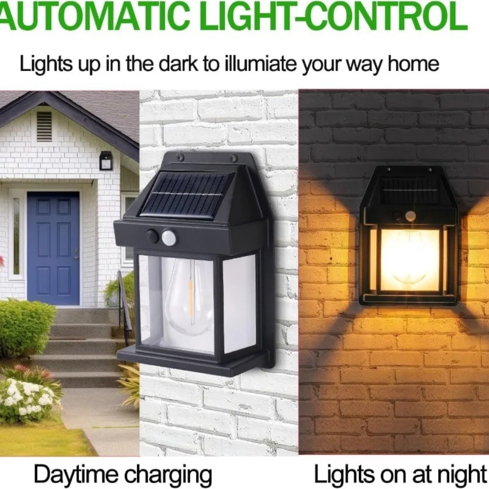 1 PC Solar LED-wandlamp Waterd - Outdoor Yard Lighting Fixtures recensie en prijs