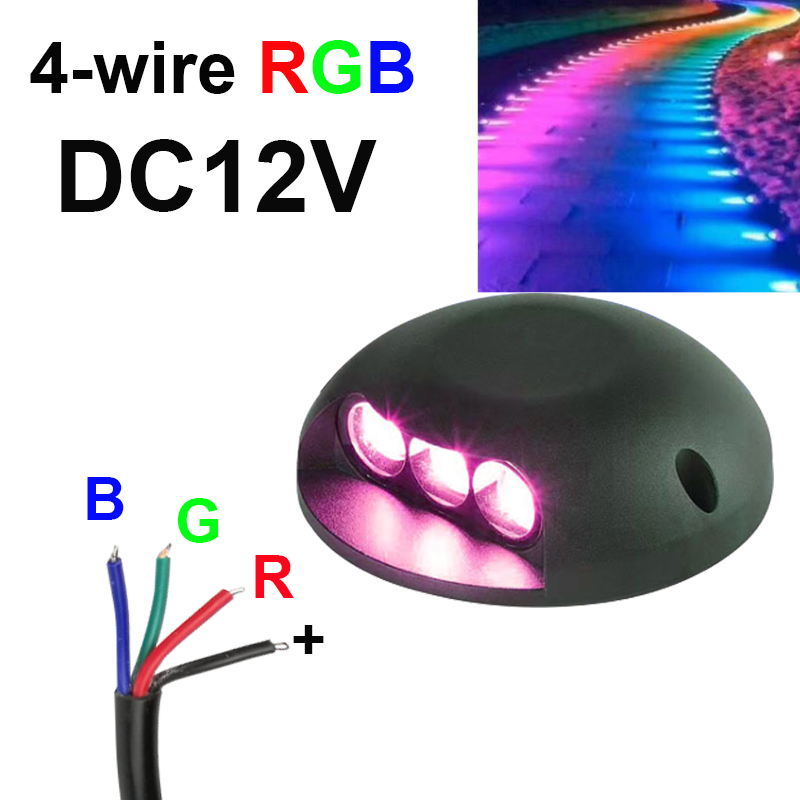 Waterdichte 9W DC12V RGB LED b - Outdoor Lighting Underground Wiring recensie en prijs