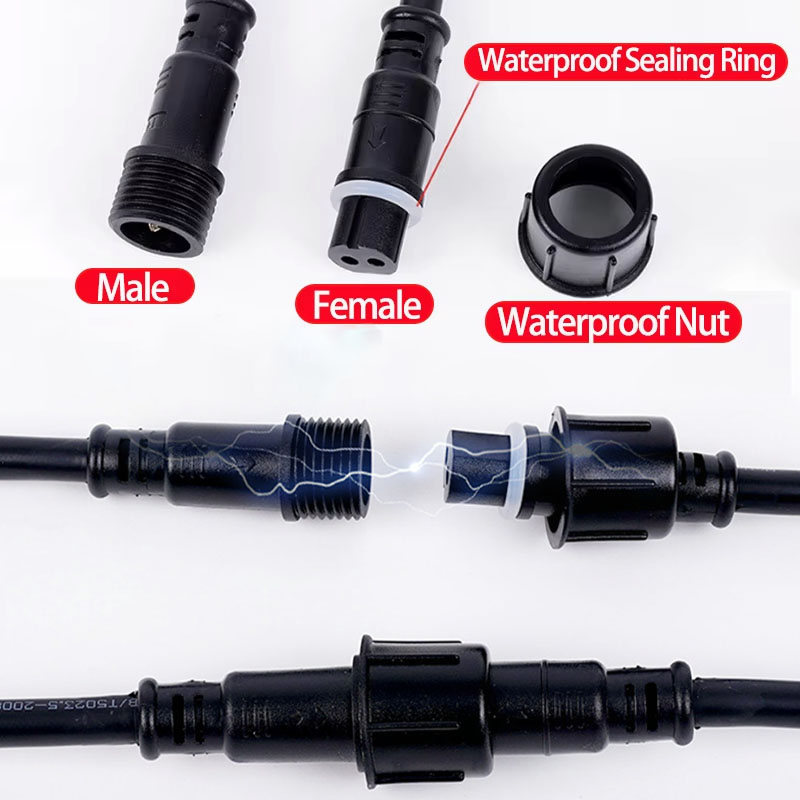 Waterdichte draadconnectorset  - Outdoor Lighting Socket recensie en prijs