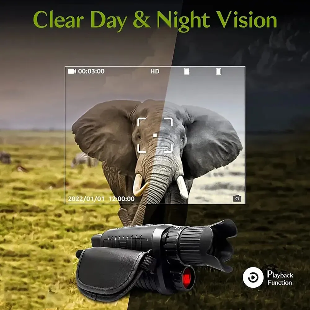 Monoculair nachtzichtapparaat  - Outdoor Lighting And Camera recensie en prijs