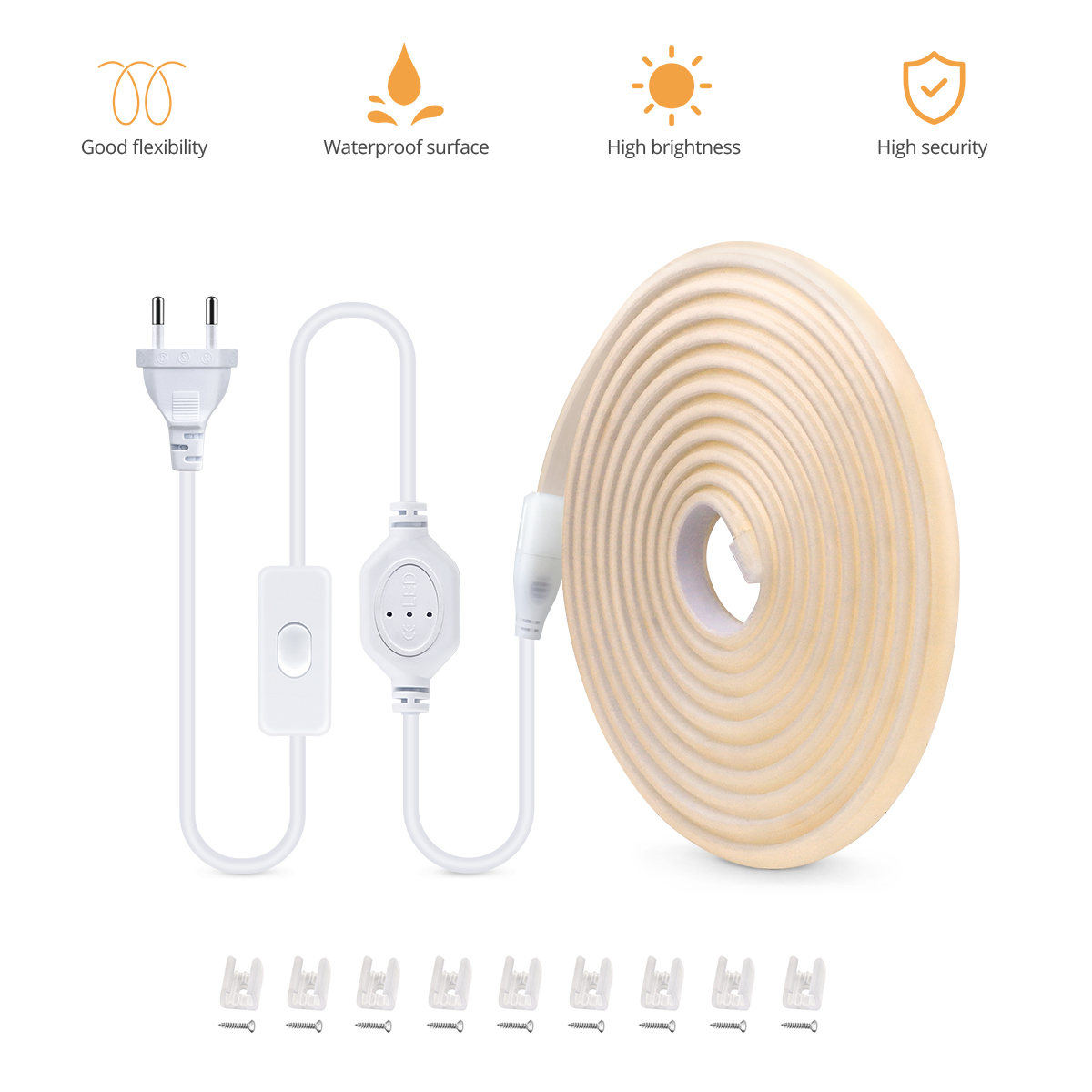 110V 220V COB LED-strip Buiten - Outdoor Lighting Youtube recensie en prijs