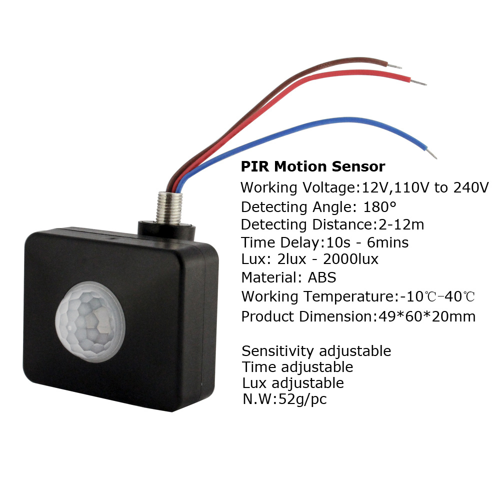220 V PIR Bewegingssensor 12 V - Outdoor Lighting Volt recensie en prijs