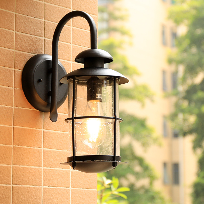 Vintage wandlamp E27 lamp scha - Outdoor Yard Lighting Fixtures recensie en prijs