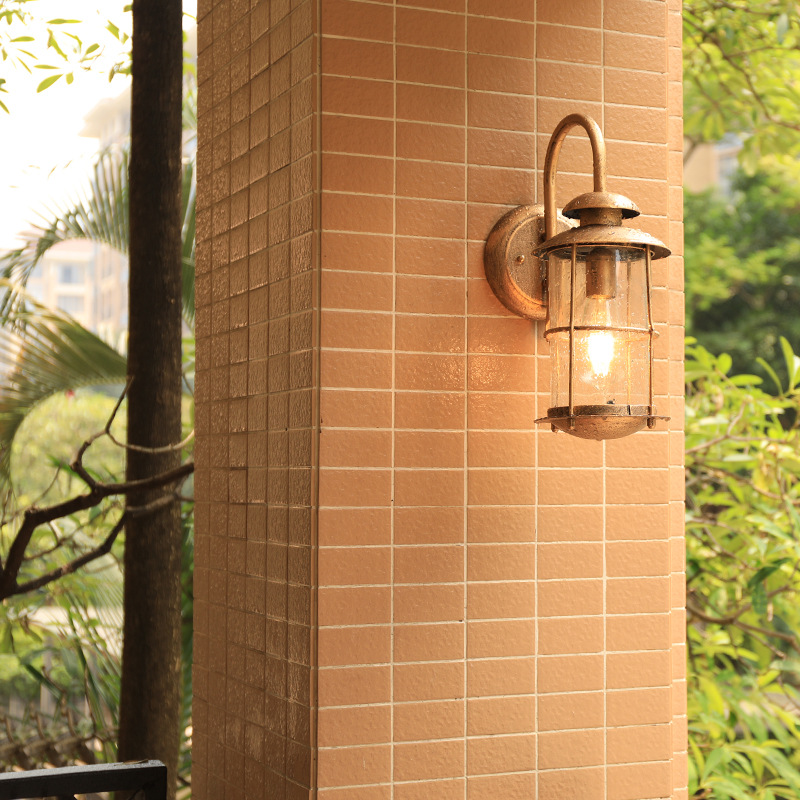 Vintage wandlamp E27 lamp scha - Outdoor Yard Lighting Fixtures recensie en prijs