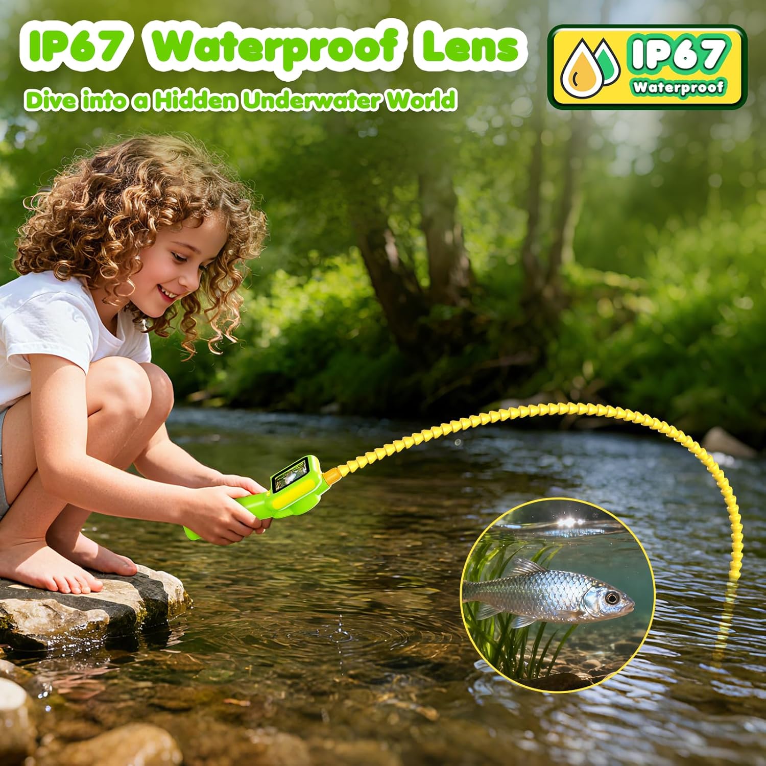 Endoscoop voor kinderen, bores - Outdoor Lighting And Camera recensie en prijs