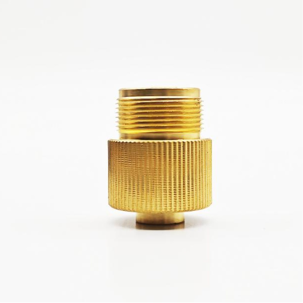 Messing gasflesadapter CGA600  - Outdoor Lighting Brass recensie en prijs