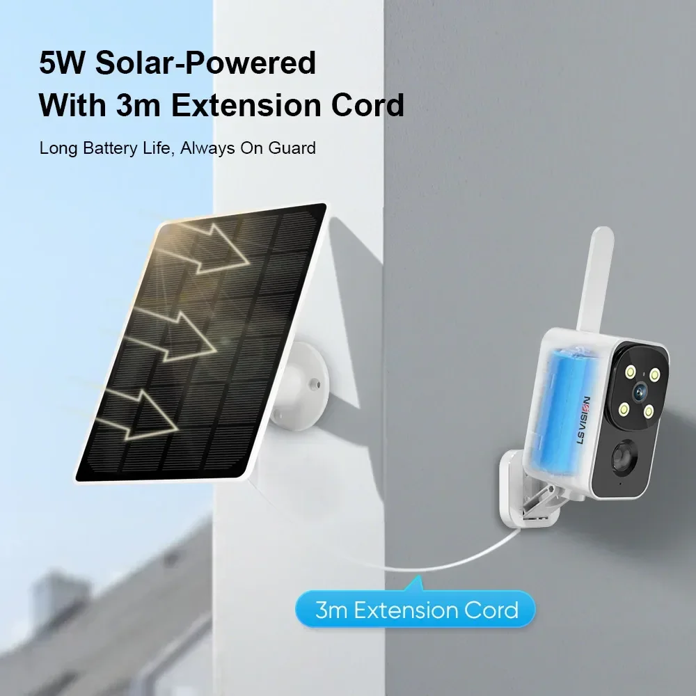 LS VISION Outdoor Solar Camera - Outdoor Lighting And Camera recensie en prijs