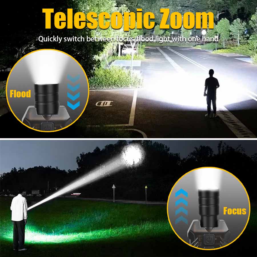 Oplaadbare krachtige EDC-zakla - Led Flood Light recensie en prijs